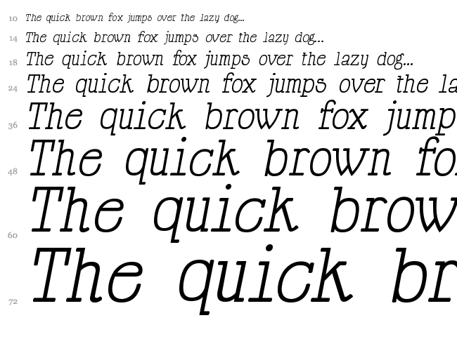 Happy Phantom font waterfall